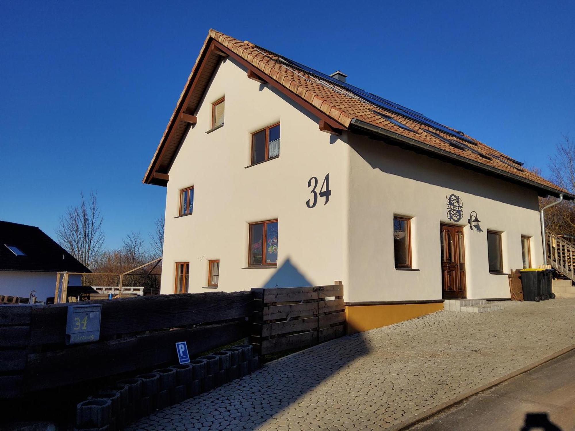 Strohballenhaus Hofbieber エクステリア 写真